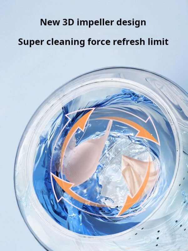 No-Install Mini Underwear Washer: All-in-One Socks & Underwear Washer Compact Wireless Portable Laundry Cup - Image 2
