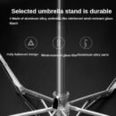 Mini Umbrella lightweight Folding Umbrellas Small Umbrella Cover Box Flat Umbrella UV Protection