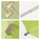 Mini Umbrella lightweight Folding Umbrellas Small Umbrella Cover Box Flat Umbrella UV Protection