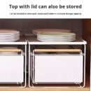 Kitchen under-sink storage rack, multi-functional spice bowl and plate pull-out storage rack, cabinet pull-out basket, and tiered rack.